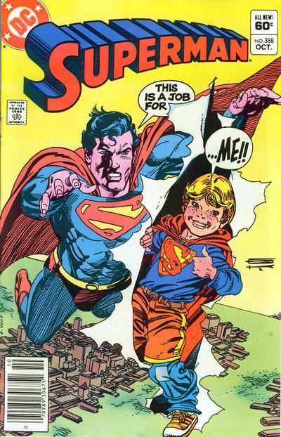 Superman, Vol. 1 The Kid Who Played Superman |  Issue#388B | Year:1983 | Series: Superman | Pub: DC Comics | Newsstand Edition