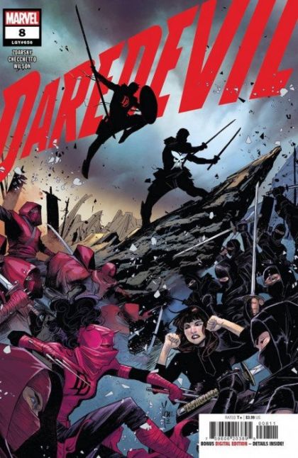Daredevil, Vol. 7 The Red Fist Saga |  Issue#8A | Year:2023 | Series: Daredevil | Pub: Marvel Comics | Marco Checchetto Regular