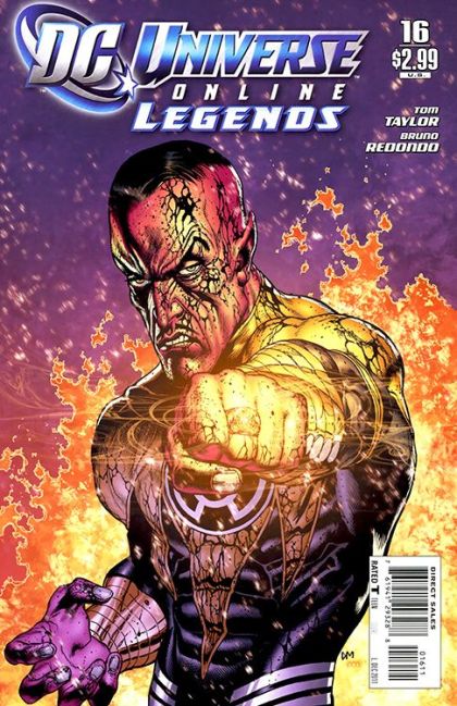 DC Universe: Online Legends The Brainiac / Sinestro Corps War, The Brainiac / Sinestro Corps War Part 1 |  Issue#16 | Year:2011 | Series:  | Pub: DC Comics |