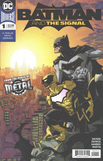 Batman and the Signal Gotham By Day, Part 1 |  Issue#1A | Year:2018 | Series:  | Pub: DC Comics | Cully Hamner Regular Cover