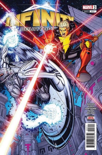 Infinity Countdown Infinity Countdown |  Issue#3A | Year:2018 | Series:  | Pub: Marvel Comics | Regular Nick Bradshaw Cover