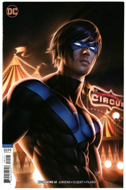 Nightwing, Vol. 4 City Ablaze, Conclusion |  Issue#61B | Year:2019 | Series: Nightwing | Pub: DC Comics | Variant Warren Louw Cover
