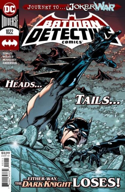 Detective Comics, Vol. 3 Ugly Heart, Part Three: Infliction |  Issue#1022A | Year:2020 | Series: Batman | Pub: DC Comics | Regular Brad Walker Cover
