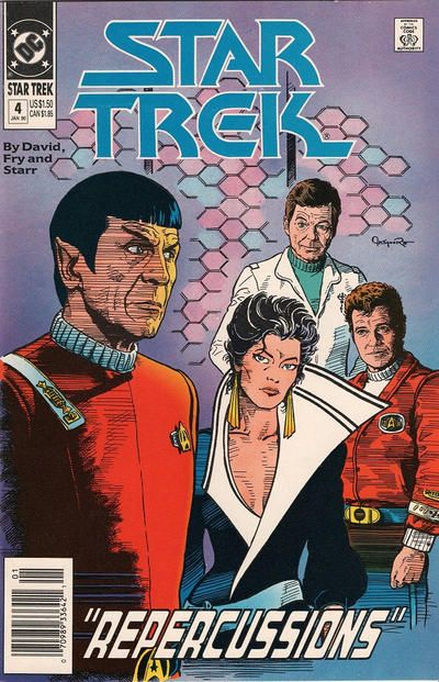Star Trek, Vol. 2 Repercussions |  Issue#4B | Year:1990 | Series: Star Trek | Pub: DC Comics