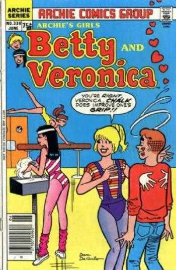 Archie's Girls Betty and Veronica  |  Issue#336B | Year:1985 | Series:  | Pub: Archie Comic Publications | Canadian Price Variant