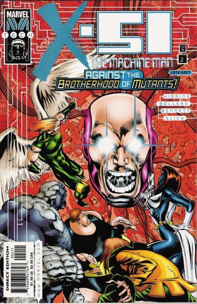 X-51 Ghost In The Shell |  Issue#2A | Year:1999 | Series: X-51 | Pub: Marvel Comics |