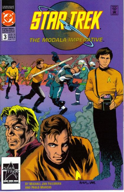 Star Trek: The Modala Imperative (1991) The Price of Freedom |  Issue#3A | Year:1991 | Series: Star Trek | Pub: DC Comics | Direct Edition