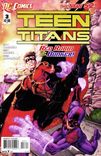 Teen Titans, Vol. 4 Better To Burn Out... Than To Fade Away |  Issue#3A | Year:2011 | Series: Teen Titans | Pub: DC Comics | Direct Edition