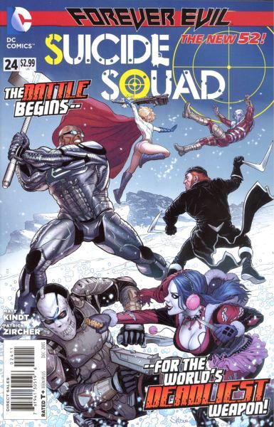 Suicide Squad, Vol. 3 Forever Evil - Excuse the Mess... |  Issue#24 | Year:2013 | Series: Suicide Squad | Pub: DC Comics | Steve Skroce Regular