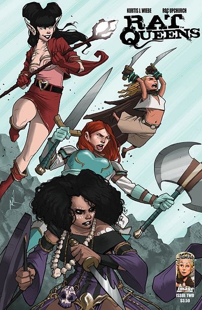 Rat Queens Gold, Guts and Grog, Part 2 |  Issue#2A | Year:2013 | Series:  | Pub: Image Comics | Roc Upchurch Regular Cover