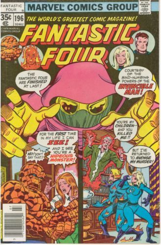 Fantastic Four, Vol. 1 Who in The World is Invincible Man |  Issue#196 | Year:1978 | Series: Fantastic Four | Pub: Marvel Comics |