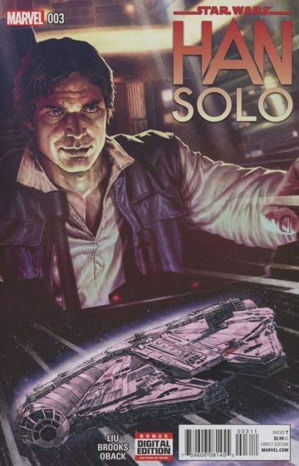 Star Wars: Han Solo Han Solo, Part 3 |  Issue#3A | Year:2016 | Series: Star Wars | Pub: Marvel Comics | Lee Bermejo Regular