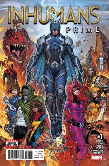 Inhumans: Prime  |  Issue#1A | Year:2017 | Series:  | Pub: Marvel Comics | Regular Jonboy Meyers Cover