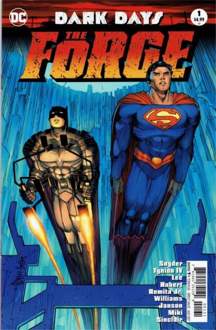 Dark Days: The Forge Dark Days - The Forge |  Issue#1C | Year:2017 | Series:  | Pub: DC Comics | John Romita Jr. Variant Cover