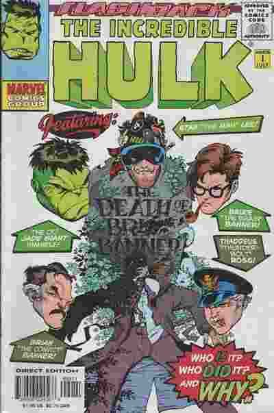 The Incredible Hulk, Vol. 1 Grave Matters |  Issue#-1A | Year:1997 | Series: Hulk | Pub: Marvel Comics |