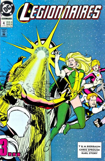 Legionnaires If Looks Could Kill |  Issue#4A | Year:1993 | Series: Legionnaires | Pub: DC Comics | Direct Edition