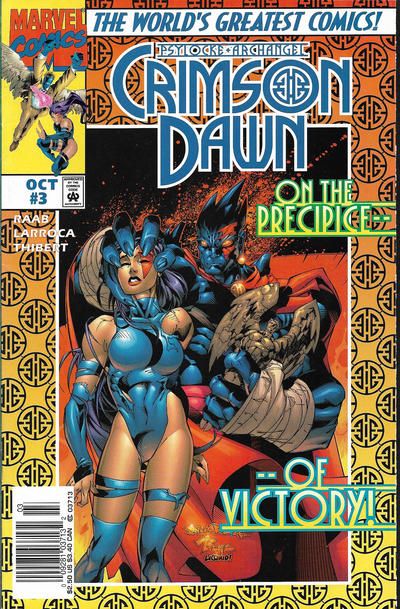 Psylocke & Archangel: Crimson Dawn The Dark Side |  Issue#3B | Year:1997 | Series: X-Men | Pub: Marvel Comics | Newsstand Edition