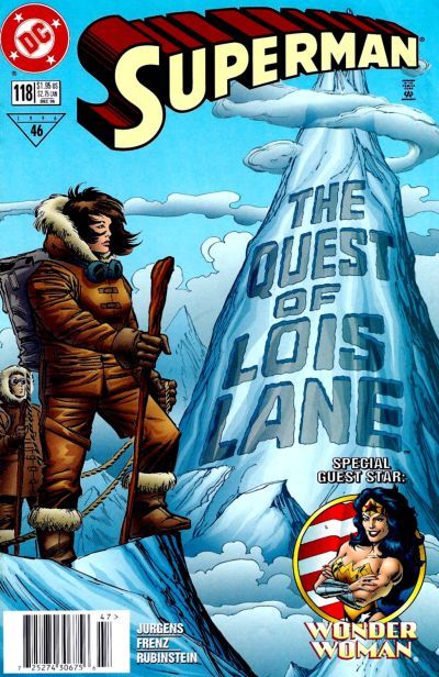 Superman, Vol. 2 From the Heart |  Issue#118B | Year:1996 | Series: Superman | Pub: DC Comics | Newsstand Edition