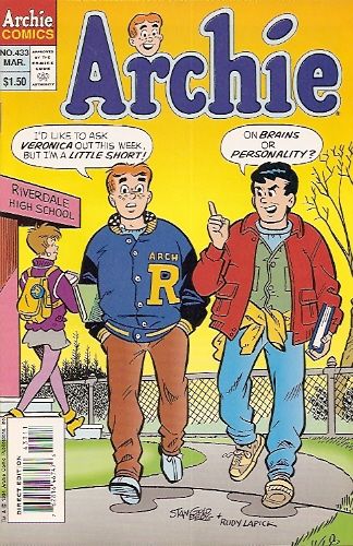 Archie, Vol. 1 All Booked Up |  Issue#433A | Year:1995 | Series:  | Pub: Archie Comic Publications | Direct Edition
