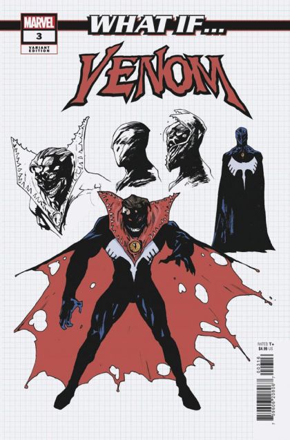 What If...? Venom  |  Issue#3C | Year:2024 | Series:  | Pub: Marvel Comics | Jonas Scharf Incentive Design Variant (1:10)