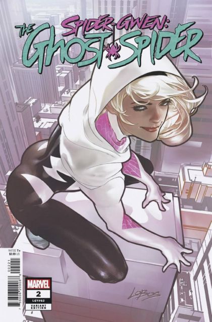 Spider-Gwen: Ghost-Spider, Vol. 2 Haunted |  Issue#2B | Year:2024 | Series: Spider-Gwen | Pub: Marvel Comics | Lobos Variant