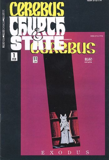 Cerebus: Church & State Exodus |  Issue#1 | Year:1991 | Series:  | Pub: Aardvark-Vanaheim |