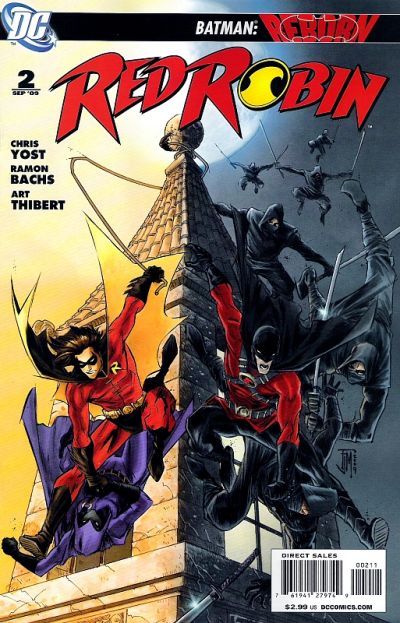 Red Robin Batman: Reborn - The Grail, Part Two |  Issue#2A | Year:2009 | Series: Robin | Pub: DC Comics | Direct Edition