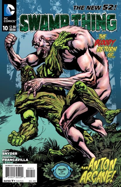 Swamp Thing, Vol. 5 Arcane's Lullaby |  Issue#10A | Year:2012 | Series: Swamp Thing | Pub: DC Comics | Yanick Paquette Regular