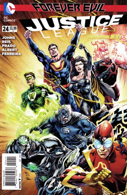 Justice League, Vol. 1 Chapter Six: Conclusion |  Issue#24A | Year:2013 | Series: Justice League | Pub: DC Comics | Ivan Reis Regular Cover