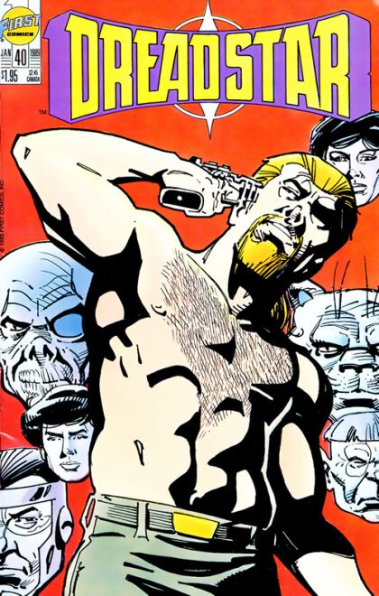 Dreadstar (First Comics), Vol. 1 Broken Pieces,,,Dreams Ending |  Issue#40 | Year:1989 | Series:  | Pub: First Comics |