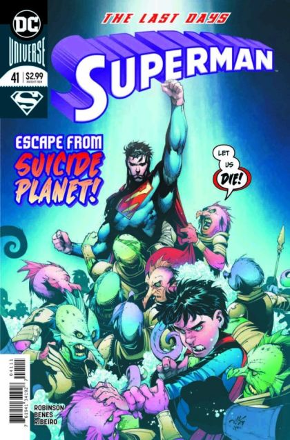 Superman, Vol. 4 The Last Days, Part Two |  Issue#41A | Year:2018 | Series: Superman | Pub: DC Comics | Viktor Bogdanovic Regular