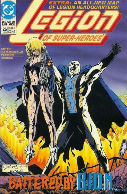 Legion of Super-Heroes, Vol. 4 The Terra Mosaic, Part 1 |  Issue#26 | Year:1992 | Series: Legion of Super-Heroes | Pub: DC Comics |