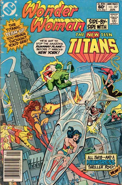 Wonder Woman, Vol. 1 Eye of the Beholder! / Karnage Doesn't Kill Here Any More! |  Issue#287B | Year:1982 | Series: Wonder Woman | Pub: DC Comics | Newsstand Edition