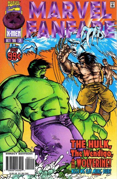 Marvel Fanfare, Vol. 2 Instinct |  Issue#2 | Year:1996 | Series:  | Pub: Marvel Comics |