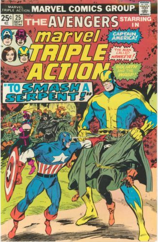 Marvel Triple Action, Vol. 1 To Smash A Serpent! |  Issue#25 | Year:1975 | Series:  | Pub: Marvel Comics |