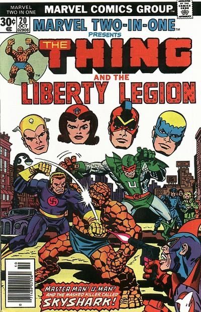 Marvel Two-In-One, Vol. 1 Showdown at Sea |  Issue#20A | Year:1976 | Series: Marvel Two-In-One | Pub: Marvel Comics | Regular Edition