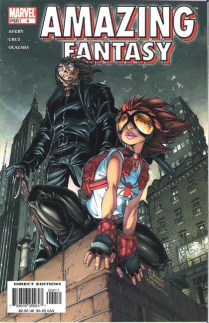 Amazing Fantasy, Vol. 2 The Sting Of Defeat |  Issue#4A | Year:2004 | Series:  | Pub: Marvel Comics | Mark Brooks Regular