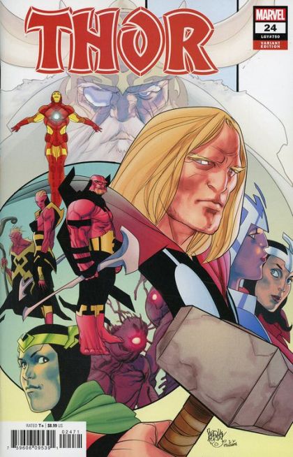 Thor, Vol. 6 The Second Son Of Asgard / Prologue / The Seduction / Benedictions / What Comes Next / Who Wields Who? |  Issue#24G | Year:2022 | Series:  | Pub: Marvel Comics | Pasqual Ferry Cover
