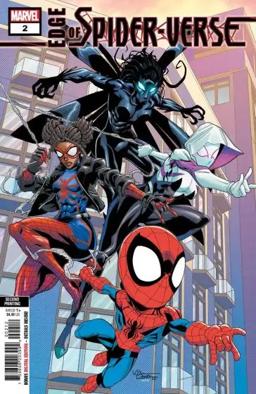 Edge of Spider-Verse, Vol. 2 Gig of Nightmares / The Spider and the Dragon / A Single Thread / Mini Marvels |  Issue#2O | Year:2022 | Series:  | Pub: Marvel Comics | 2nd Printing Logan Lubera