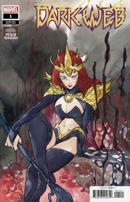 Dark Web, Vol. 1 Dark Web - All the Real Boys and Girls |  Issue#1B | Year:2022 | Series:  | Pub: Marvel Comics | Peach Momoko Cover