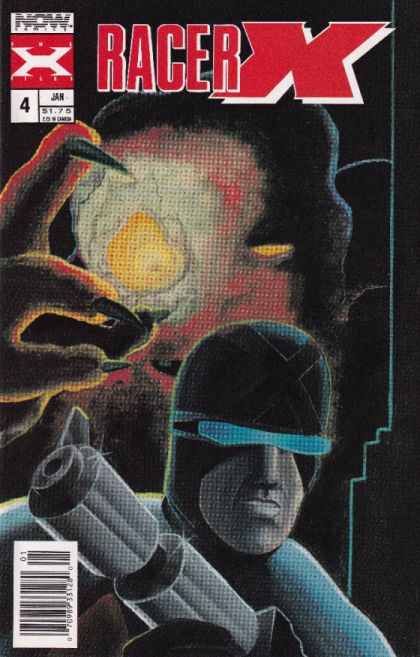 Racer X, Vol. 1 (NOW Comics) There's No Place Like H.Q. |  Issue#4B | Year:1988 | Series:  | Pub: NOW Comics | Newsstand Edition