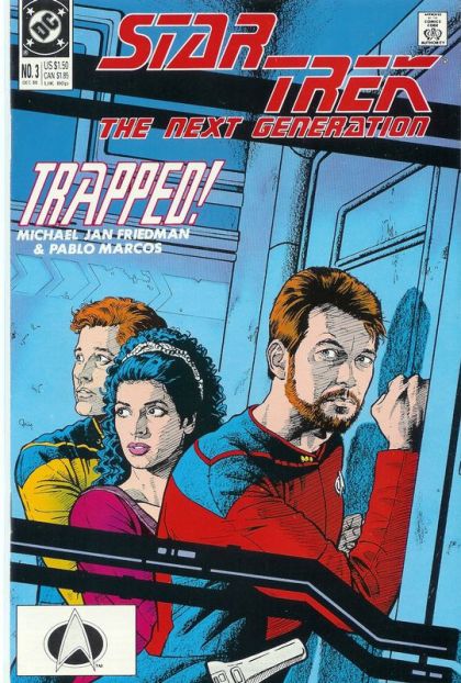 Star Trek: The Next Generation, Vol. 2 The Derelict |  Issue#3A | Year:1989 | Series: Star Trek | Pub: DC Comics |