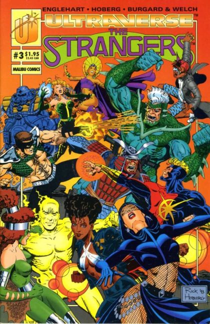 The Strangers TNTNT |  Issue#3A | Year:1993 | Series: The Strangers | Pub: Malibu Comics | Direct Edition