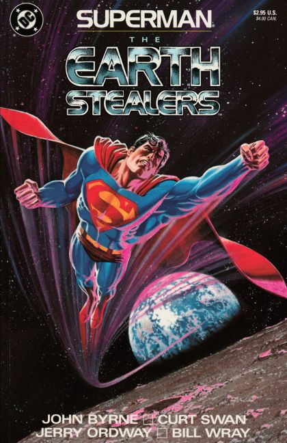 Superman: The Earth Stealers The Earth Stealers |  Issue#1A | Year:1988 | Series: Superman | Pub: DC Comics |