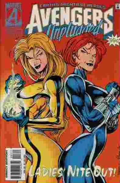 The Avengers Unplugged Ladies Nite |  Issue#3 | Year:1996 | Series:  | Pub: Marvel Comics |