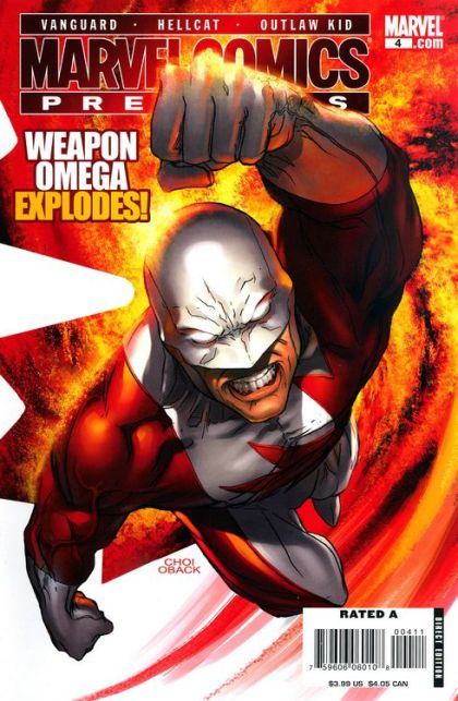 Marvel Comics Presents, Vol. 2 Vanguard, Part 4: Ballistics / The Girl Who Could Be You, Pt. 4 / The Outlaw Kid / Weapon Omega, Ot. 4 |  Issue#4 | Year:2007 | Series:  | Pub: Marvel Comics | Mike Choi Regular