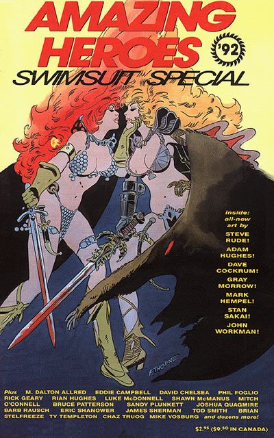 Amazing Heroes Swimsuit Issue  |  Issue