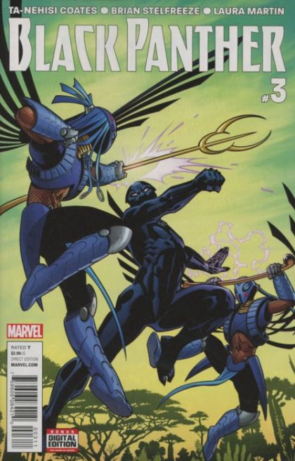 Black Panther, Vol. 6 A Nation Under Our Feet, Part 3 |  Issue#3A | Year:2016 | Series: Black Panther | Pub: Marvel Comics | Brian Stelfreeze Regular