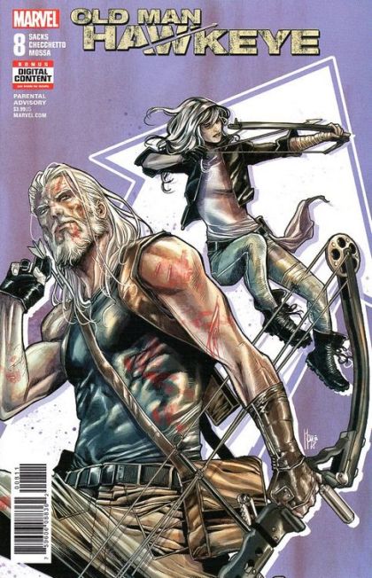 Old Man Hawkeye An Eye For An Eye, Slings And Arrows |  Issue#8 | Year:2018 | Series:  | Pub: Marvel Comics |