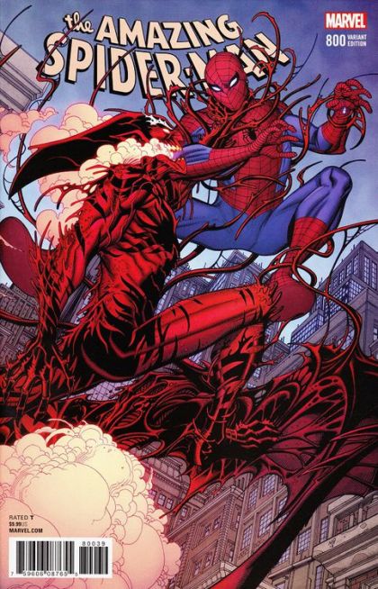 The Amazing Spider-Man, Vol. 4 Go Down Swinging |  Issue#800G | Year:2018 | Series: Spider-Man | Pub: Marvel Comics | Nick Bradshaw Retailer Incentive Variant Cover